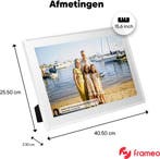 2dekans | Denver Digitale Fotolijst 15.6 inch - XL - Full HD, Audio, Tv en Foto, Fotografie | Digitale fotolijsten, Ophalen of Verzenden
