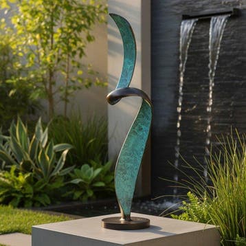 Ben Wouters (XX) - sculptuur, Helix Spiral - 56 cm - Brons