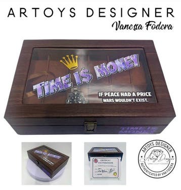 Vanessa Fodera (1981) - TIME IS MONEY - LUXURY WATCH BOX
