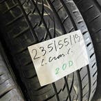 2 x Continental Cross Contact 235-55-19 Zomerbanden 6mm, 19 inch, Gebruikt, Ophalen of Verzenden, 235 mm
