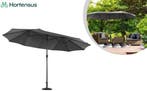 2dekans | Hortensus Dubbele Parasol – UV80 & Waterbestendig, Ophalen of Verzenden, Zo goed als nieuw