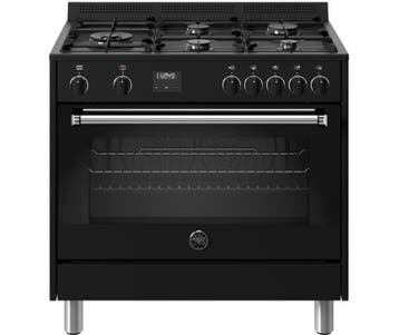 Bertazzoni MPL95L1ENND gas fornuis met 5 branders,1299, Ophalen of Verzenden, Nieuw