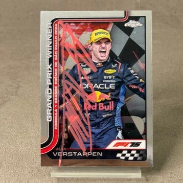 Red Bull Racing - Topps Chrome 113 2024 Gp Brasile Winner -, Nieuw