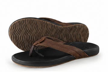 Reef Slippers in maat 42 Zwart, Slippers, Verzenden, Zwart, Zo goed als nieuw