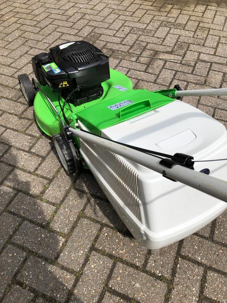 VIKING MB 253 T Benzine Grasmaaier | - €295 |, Tuin en Terras, Grasmaaiers, Cirkelmaaier, 50 cm of meer, Mulchfunctie, Opvangbak
