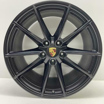 Porsche 992 ORIGINELE 20/21inch Carrera S zwart GTS velgen, Ophalen, Gebruikt, Velg(en), 21 inch