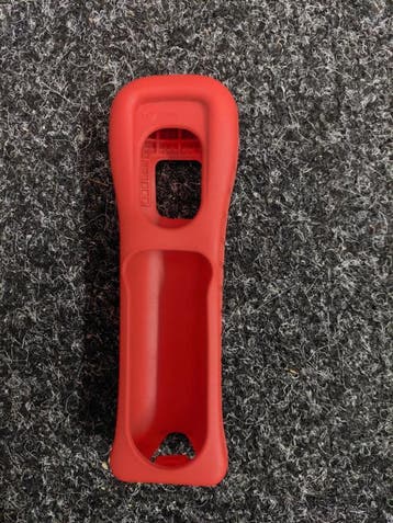 Beschermhoes rood voor je Wii controller (used), Spelcomputers en Games, Games | Nintendo Wii, Ophalen of Verzenden, Zo goed als nieuw