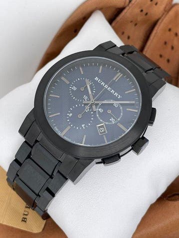 Burberry - The City Chronograph - Zonder minimumprijs - 9365, Nieuw