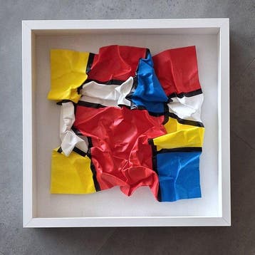 Mivillage - Mondriaan 3D - Nr 21, Antiek en Kunst