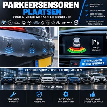 Parkeersensoren inbouw, Nieuw