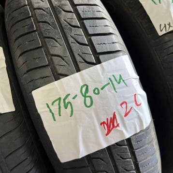 2 x Toyo 175-80-14 Zomerbanden 5,5mm, 14 inch, Gebruikt, 175 mm, Ophalen of Verzenden