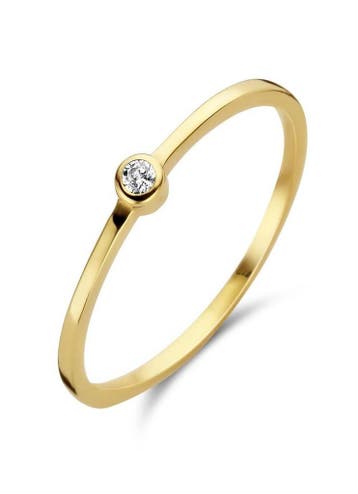 Casa Jewelry Ring Gemma 54 - Goud Verguld - maat 17.25, Verzenden, Nieuw