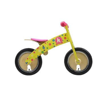 KiddiMoto Loopfiets Kurve Bloemen (Kinderen, Loopfietsen), Ophalen of Verzenden, Nieuw