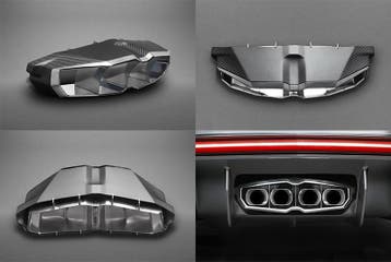 Lamborghini Aventador LP700 Capristo Sport Uitlaatsysteem, Auto diversen, Tuning en Styling, Verzenden