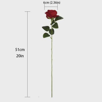 Kunst Rozen Takken - Realistische Kunstbloemen voor Bruiloft, Verzenden, Nieuw