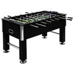 vidaXL Voetbaltafel 60 kg 140x74,5x87,5 cm staal zwart, Verzenden, Nieuw