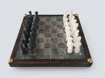 Schaakspel - Marmer, Antiek en Kunst