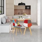 24goodz Eetkamerstoel Set van 2 - Ergonomisch Ontwerp - Stab, Huis en Inrichting, Stoelen, Verzenden, Nieuw