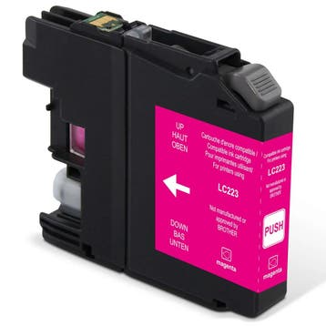 Brother LC-223 ro.  6ml  20619 (Cartridges alternatief), Verzenden, Nieuw, Overige typen