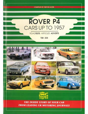 ROVER P4, CARS UP TO 1957, ROADTESTS - ARTICLES - ADVERTS, Nieuw, Author