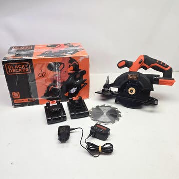 BLACK+DECKER Cirkelzaag BDCCS18 Incl. Accus en Lader |, Ophalen of Verzenden, Nieuw
