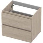 INK - Onderkast 2 Laden Greeploos met Houten Keerlijst -, Ophalen of Verzenden, Nieuw