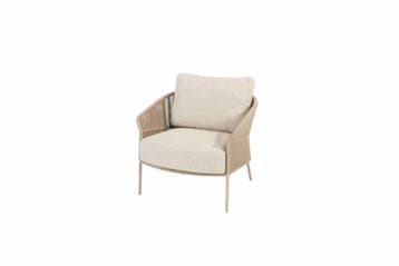 Taste by 4 Seasons Florence loungestoel latte |, Ophalen of Verzenden, Nieuw