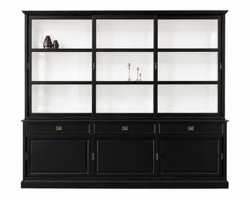 123Kast - Buffetkast Miami Beach - 220x53x218 cm - 123Kast -, Verzenden, Nieuw