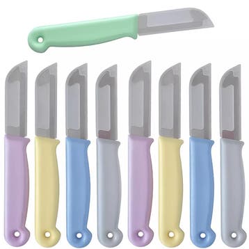 Solingen Schilmesje – RVS Glad – 16 cm met Blade Cover, Ophalen of Verzenden, Nieuw, Rvs of Chroom