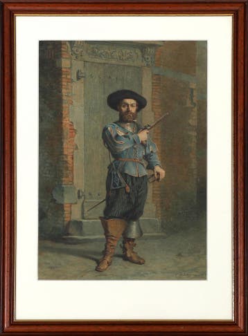 Lambertus Lingeman (1829-1894), De musketier