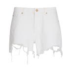 7 for all Mankind • witte denim Monroe long shorts • 28, 7 for all mankind, Verzenden, Nieuw, Wit