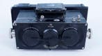 Rollei Heidoscop strero camera, case and Heidoplast stereo