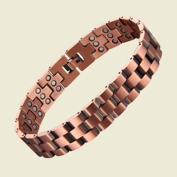 Luxe gezondheidsarmband magnetisch koper - 63 magneten, Sieraden, Tassen en Uiterlijk, Ophalen of Verzenden, Nieuw