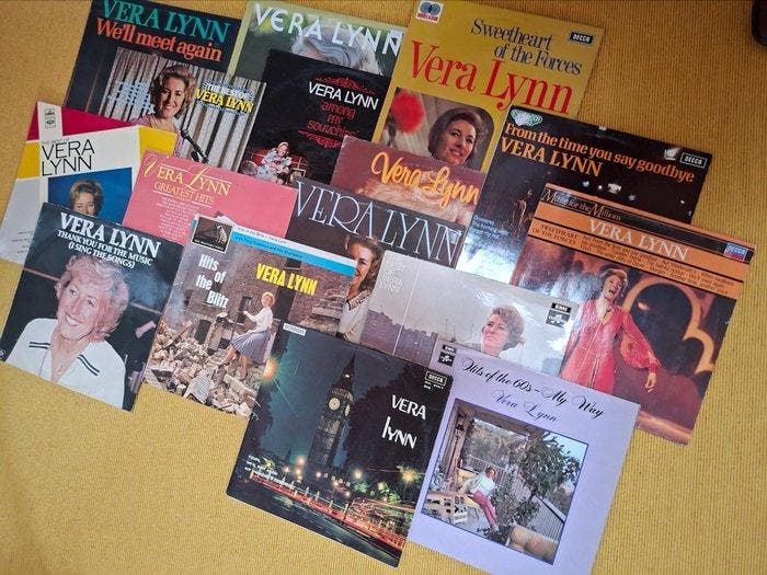 Vera Lynn - 16 Albums - Well meet again... - Diverse titels, Cd's en Dvd's, Vinyl Singles