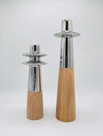Georg Jensen - Rebecca Uth - Kaarsenhouder (2) - Eik -