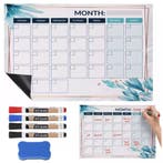 Ruhhy Koelkast planner 30 x 40 cm magnetisch met markers..., Ophalen of Verzenden, Nieuw