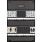 Eaton groepenkast 1-fase, 8 groepen, 2 aardlekschakelaars,, Nieuw