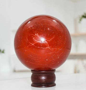 KAM’R GEM | Monumentaal 2,3 kg Rode Jasper Statement, Verzamelen, Mineralen en Fossielen