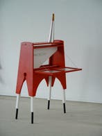 Jan Pieter De Graaf - Kast - Hout, Multiplex, Glas, Metaal -