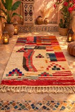 Authentic Moroccan Tribal Masterpiece - Rare Handwoven, Nieuw