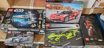 Lego Set - Technic, Speed Champions, Star Wars, Marvel - Set, Nieuw