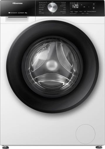 Hisense WF3S9043BW3/BLX - Wasmachine - 9 kg - 1400 tpm -, Ophalen of Verzenden, Nieuw, Voorlader, 85 tot 90 cm