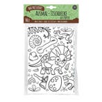 XXL groeps kleurplaat - Dinosaurus  (120 x 85 cm), Ophalen of Verzenden, Nieuw