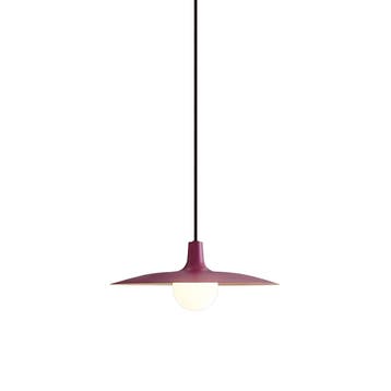 Retro hanglamp paars voor railsysteem 1-fase - Slimline, Verzenden, Nieuw, Kunststof, Retro