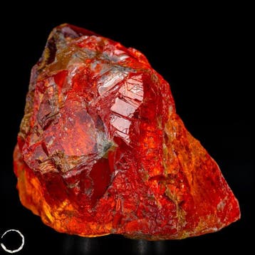 Natuurlijke sphaleriet ruwe brok – transluzent kristal met