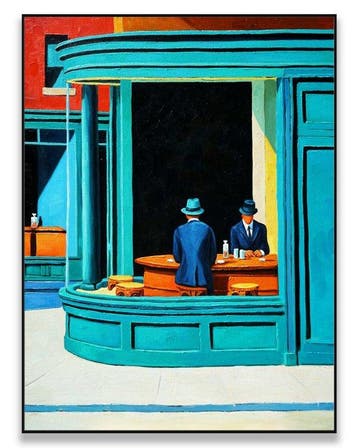 Pippo - Two Men at the Counter