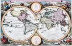 World - /; Nicolaes Visscher - Orbis Terrarum Tabula Recens, Nieuw