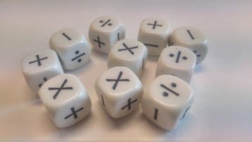 Reken Dobbelsteen (10 stuks) | Koplow Games - Spelonderdelen, Hobby en Vrije tijd, Verzenden, Nieuw