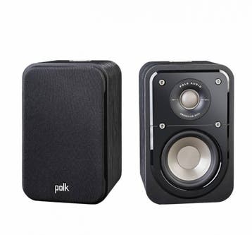 Polk Signature S15 zwart - 2-wegs boekenplankspeakers, Ophalen, Zo goed als nieuw, Boekenplank luidspreker, Overige merken