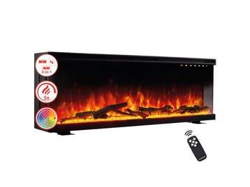 Veiling - Elektrische haard LEA - Elektrische 3-in-1 haard -, Nieuw